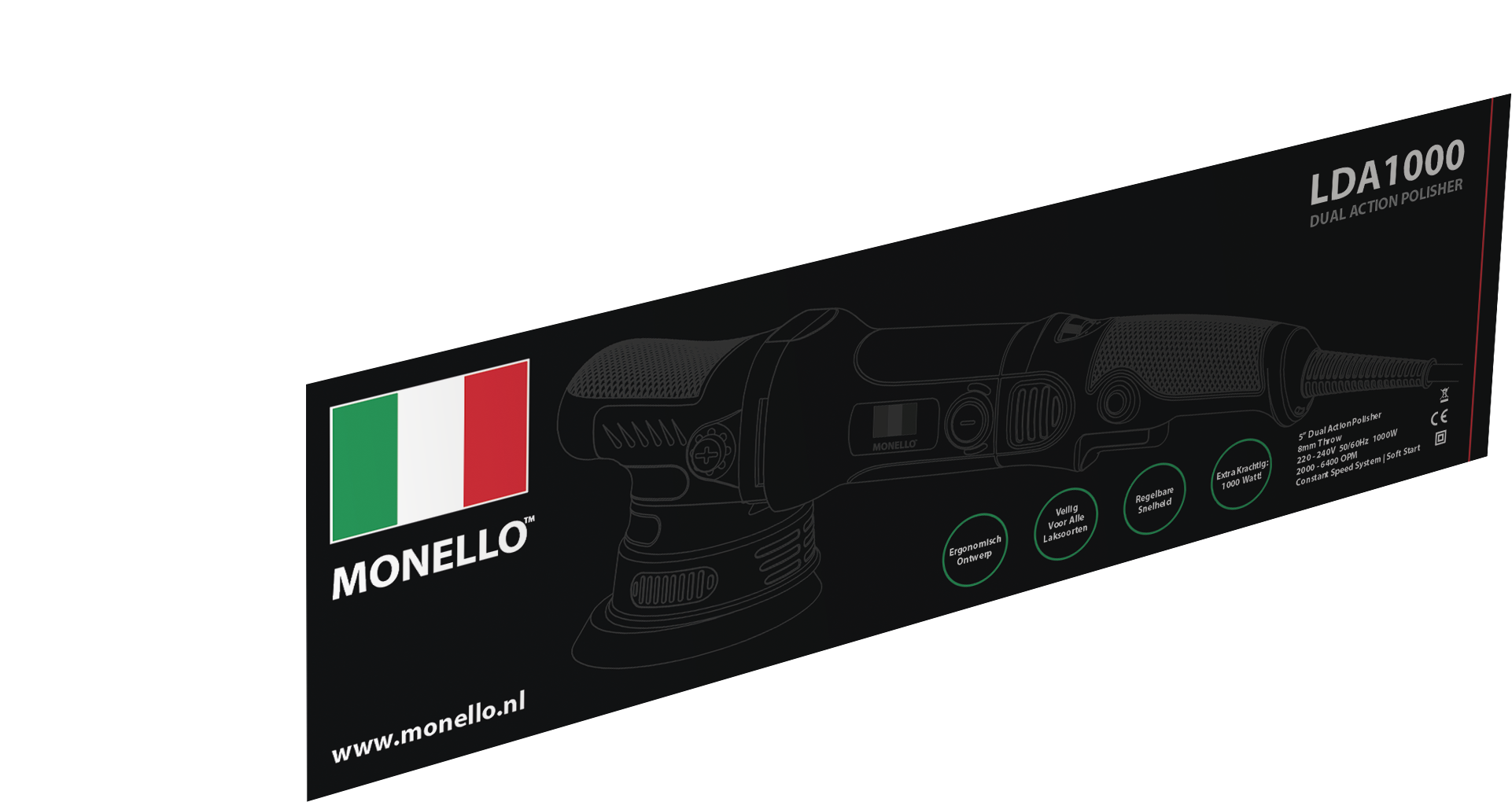 Doos Monello LDA1000 Dual Action Polisher